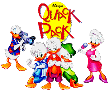 Quack Pack Reporter Daisy Duck-Cameraman Donald Duck Broadcast Journalism